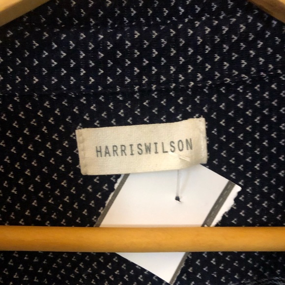 Harris Wilson.Button up word cotton shirt. French designer. - Picture 4 of 9
